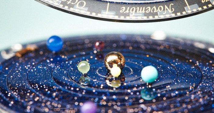 La montre Poétique Midnight Planétarium de Van Cleef & Arpels